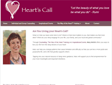 Tablet Screenshot of heartscall.com